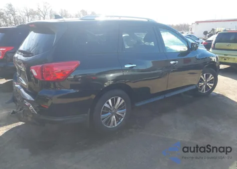 2019 Nissan Pathfinder S z USA, uszkodzony, nr VIN 5N1DR2MNXKC612700